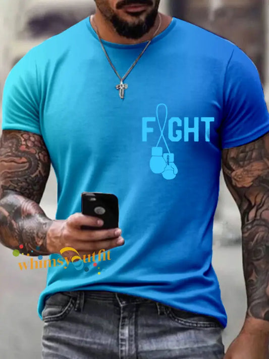 Men’s short sleeves t shirt Blue / S