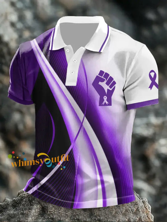 Men’s Testicular Cancer Tops Purple / S