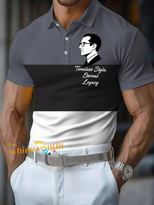 Men’s Timeless Style Eternal Legacy RIP Designer Tribute Shirt As picture / S