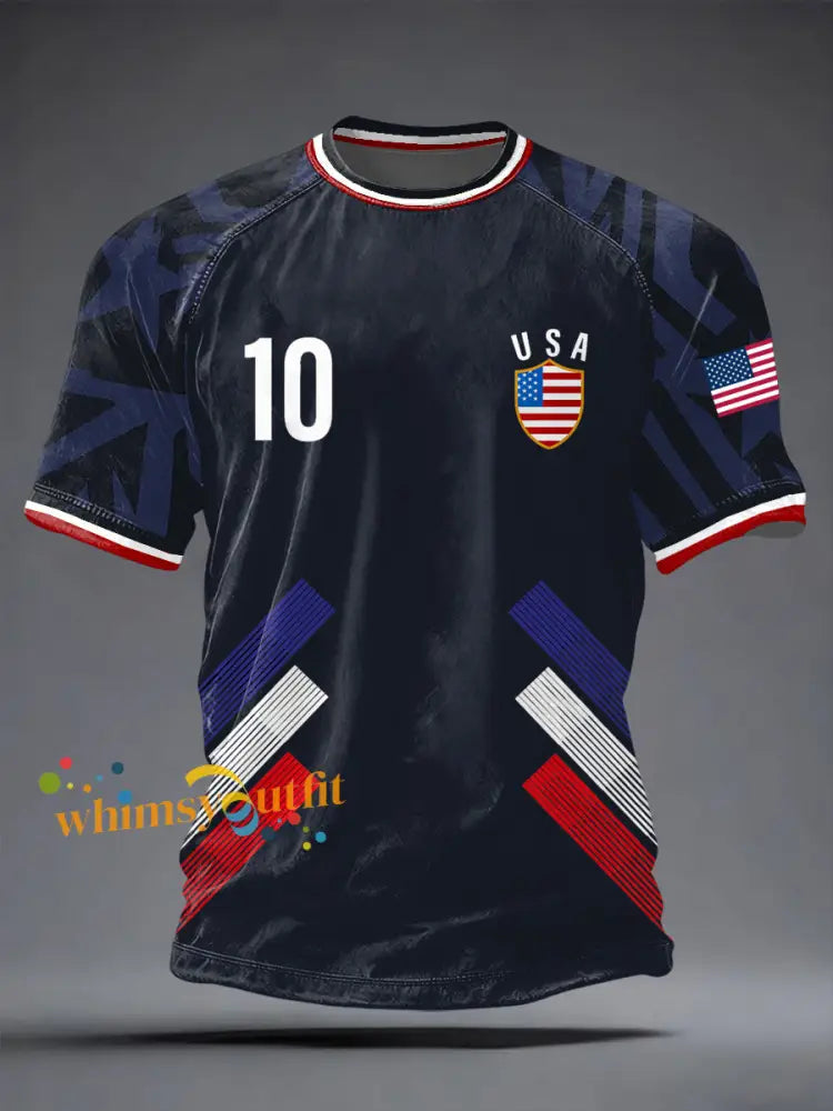 Men’s USA Soccer Supporter short sleeve t-shirt As picture / S