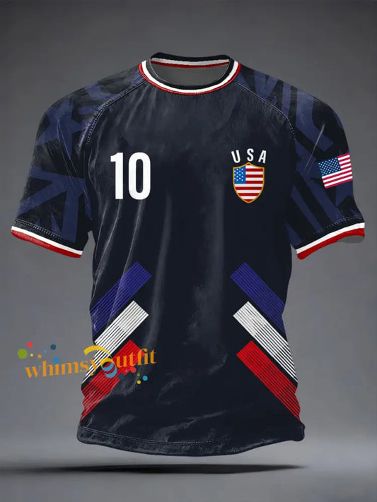 Men’s USA Soccer Supporter short sleeve t-shirt As picture / S