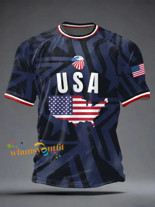 Men’s USA Soccer Supporter short sleeve t-shirt As picture / S