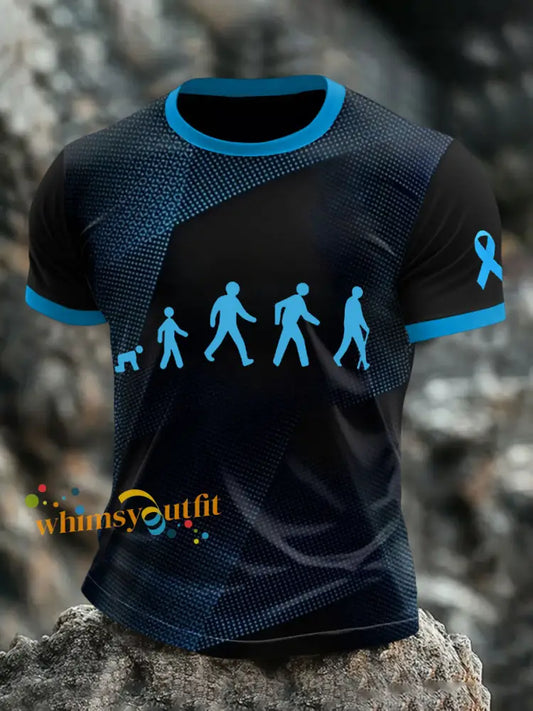 Men’s Victory Over Prostate Cancer T shirts As picture / S