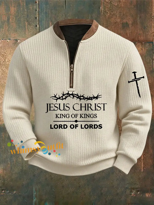 Men’s Vintage Art Faith Casual Sweatshirt A / S
