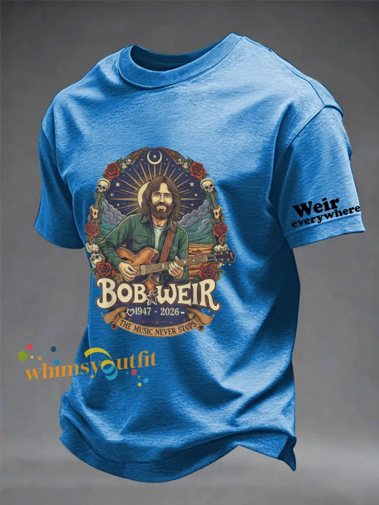 Men’s Weir Everywhere Short-sleeved T-shirt Blue / S