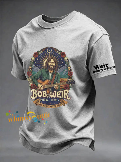 Men’s Weir Everywhere Short-sleeved T-shirt Light Gray / S