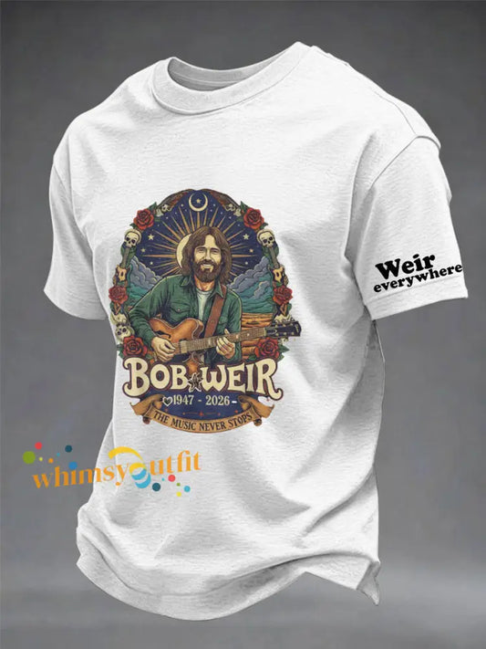 Men’s Weir Everywhere Short-sleeved T-shirt White / S