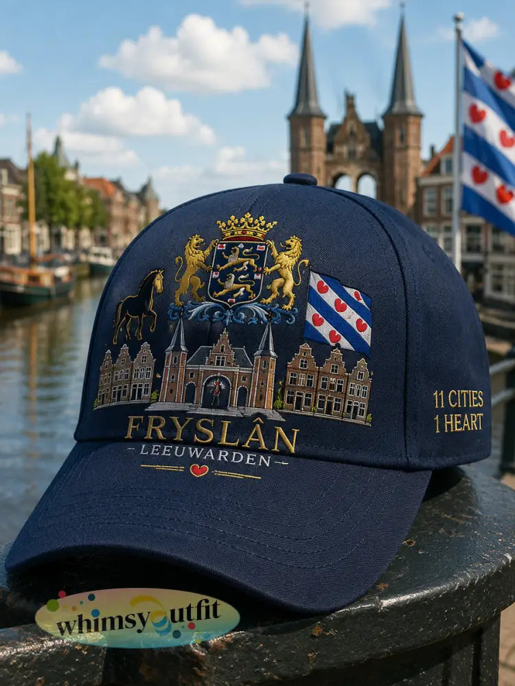 Muts met herdenkingsprint van de stad - A / ÉÉN