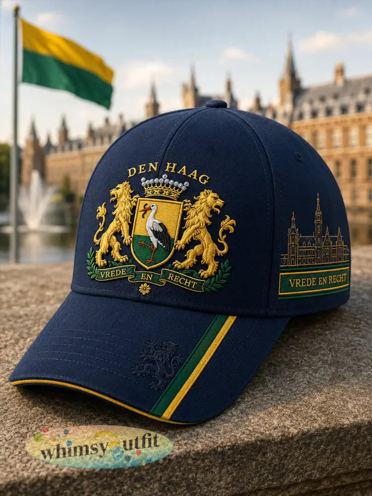 Muts met herdenkingsprint van de stad - A / ÉÉN
