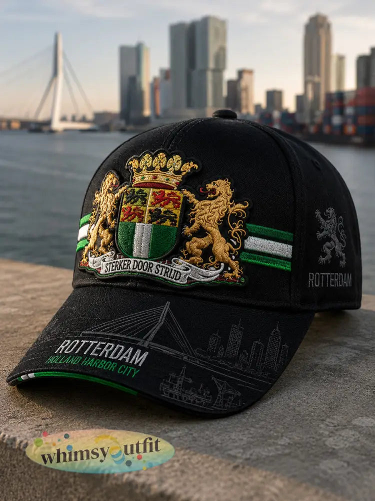 Muts met herdenkingsprint van de stad - A / ÉÉN