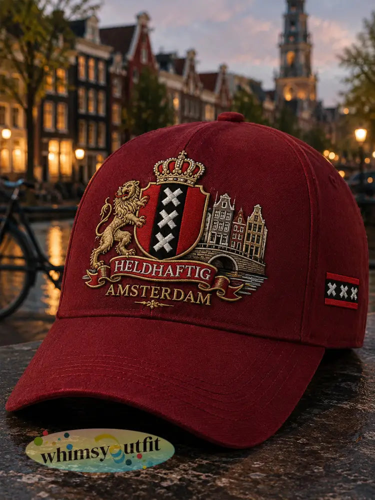 Muts met herdenkingsprint van de stad - A / ÉÉN