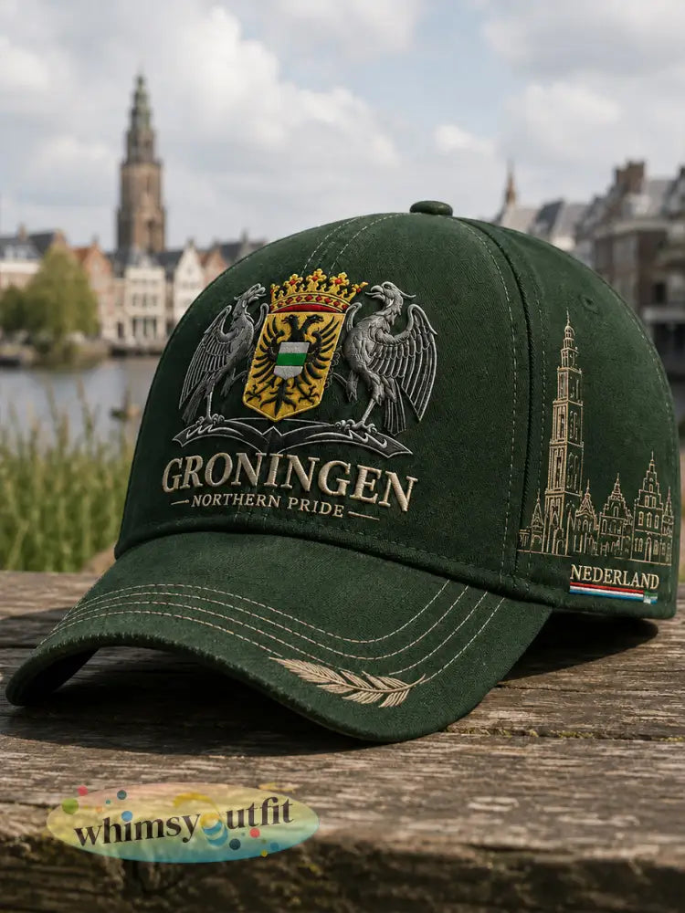 Muts met herdenkingsprint van de stad - A / ÉÉN