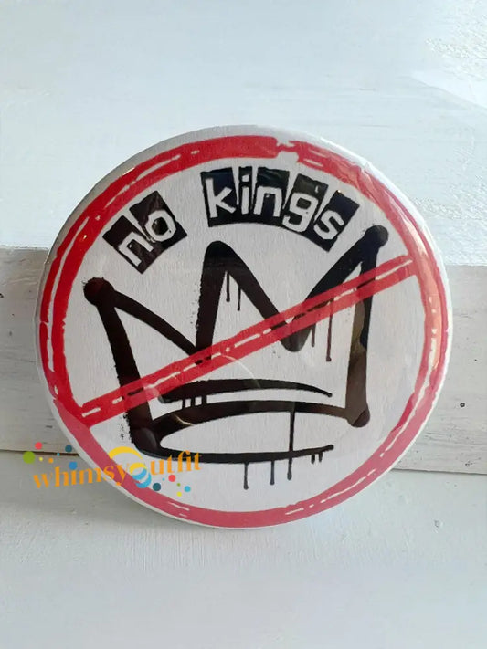 No Kings Broochs White / ONE