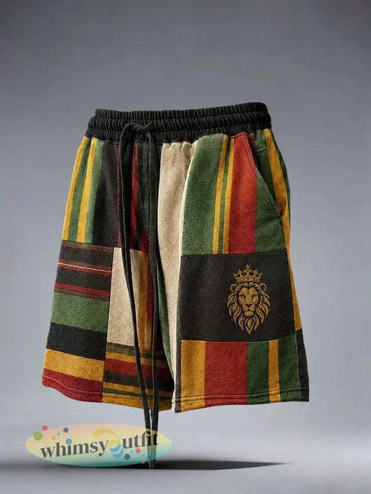 Reggae Leeuwenshorts voor heren - als foto / S