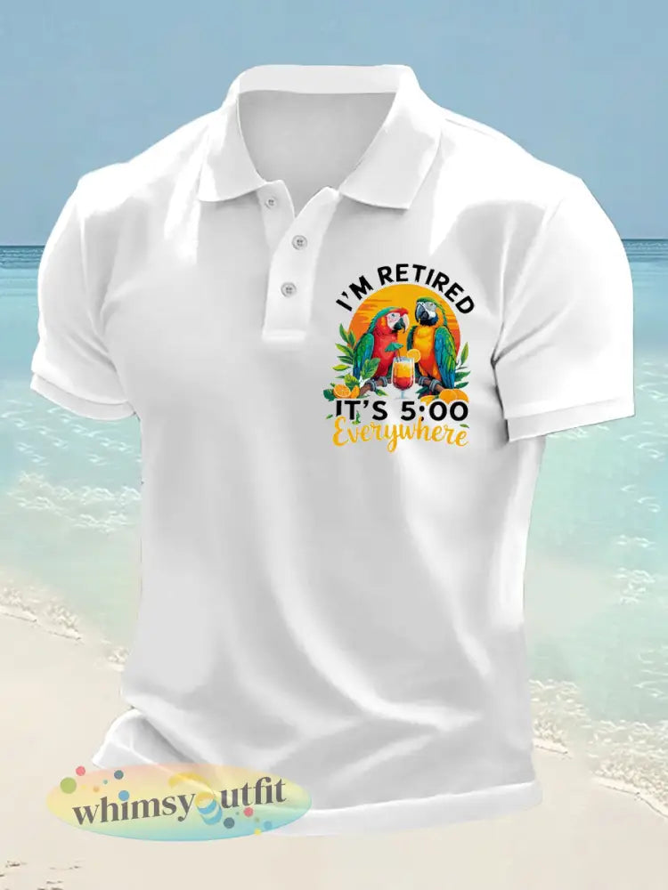 Shirt met korte mouwen voor heren - wit / S