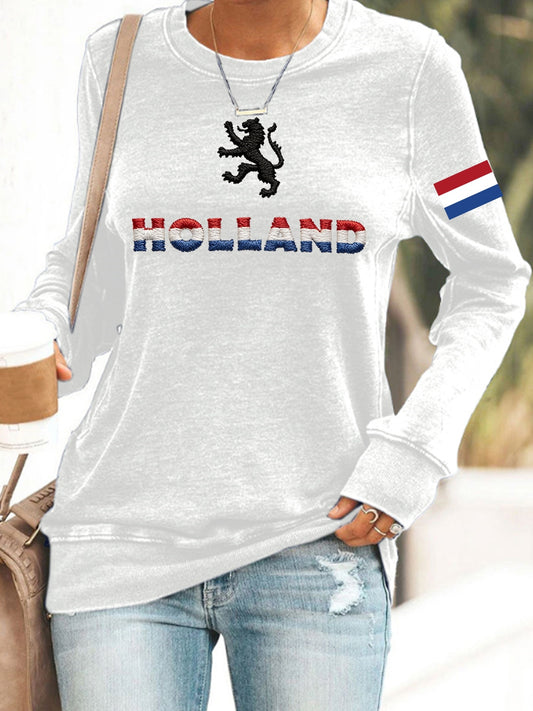 Koningsdag sweatshirt voor dames