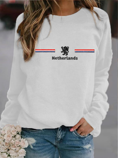 Koningsdag sweatshirt voor dames