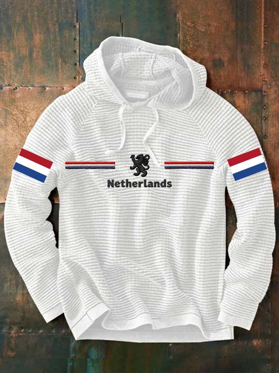 Koningsdag Hoodie voor heren