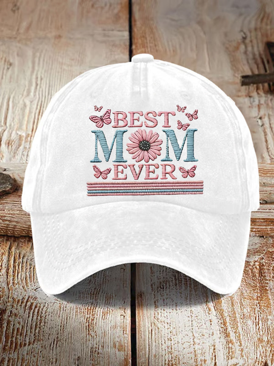 Unisex Happy Moederdag Print Hoed