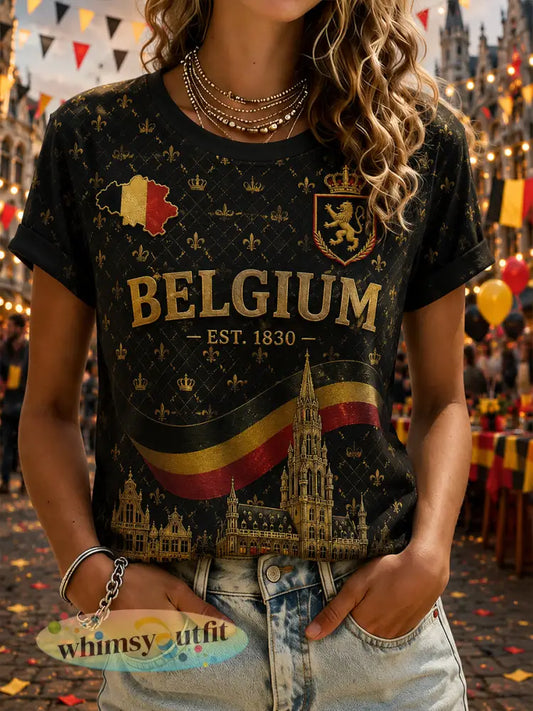 T-shirt met korte mouwen thema Nationale Dag van de Vrouw - A / S