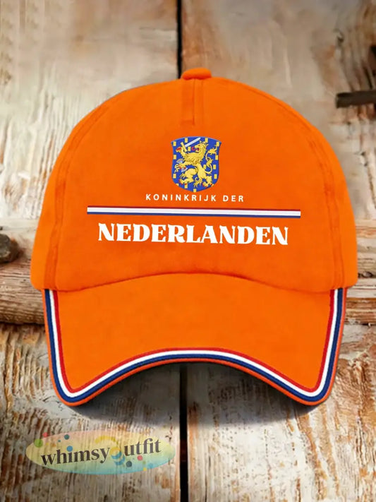 Uniseks Koningsdaghoed - Sinaasappel / ÉÉN