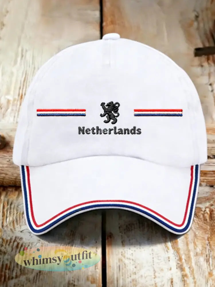 Uniseks Koningsdaghoed - Wit / ÉÉN