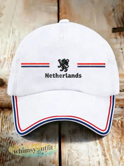 Uniseks Koningsdaghoed - Wit / ÉÉN
