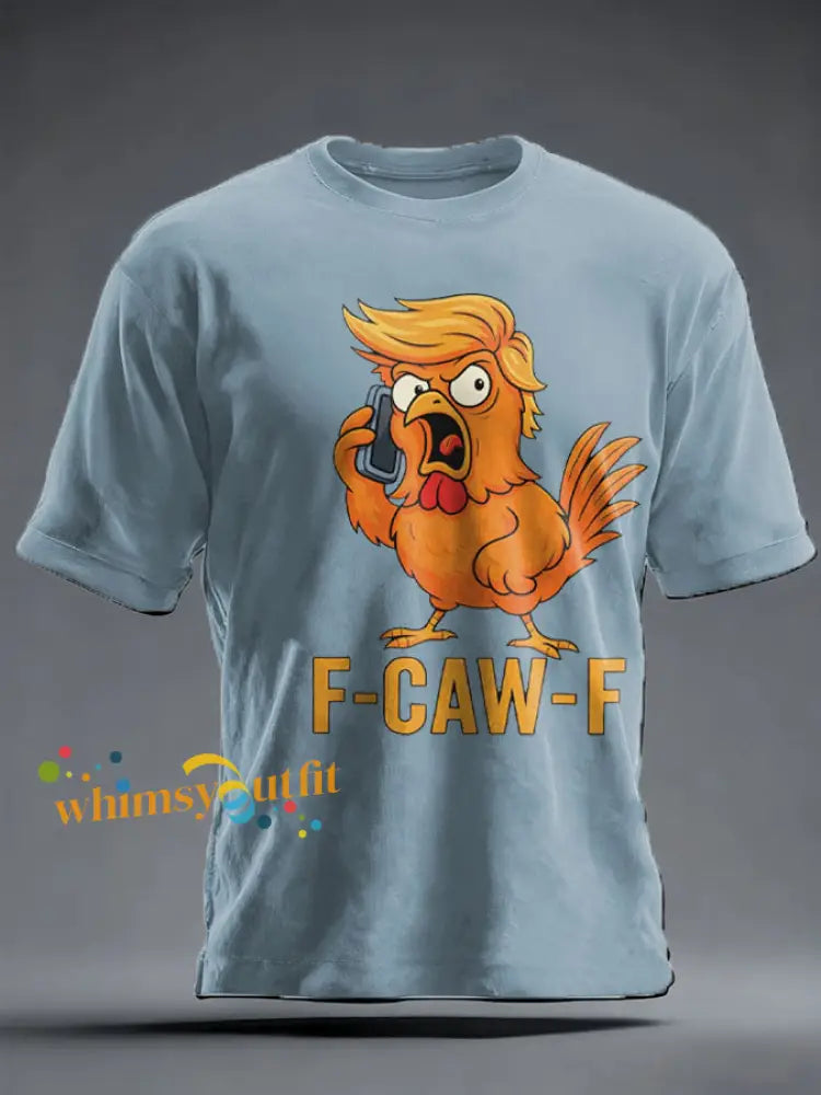 Unisex 8647 FDT Printed T-shirt Light Blue / S