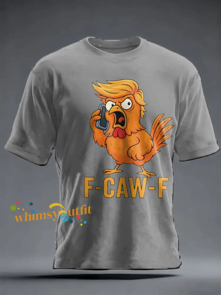 Unisex 8647 FDT Printed T-shirt Light Gray / S