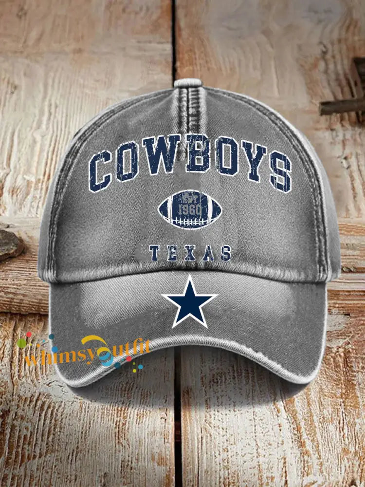 Unisex American football hats Gray / ONE