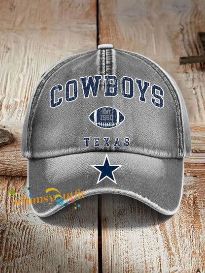 Unisex American football hats Gray / ONE