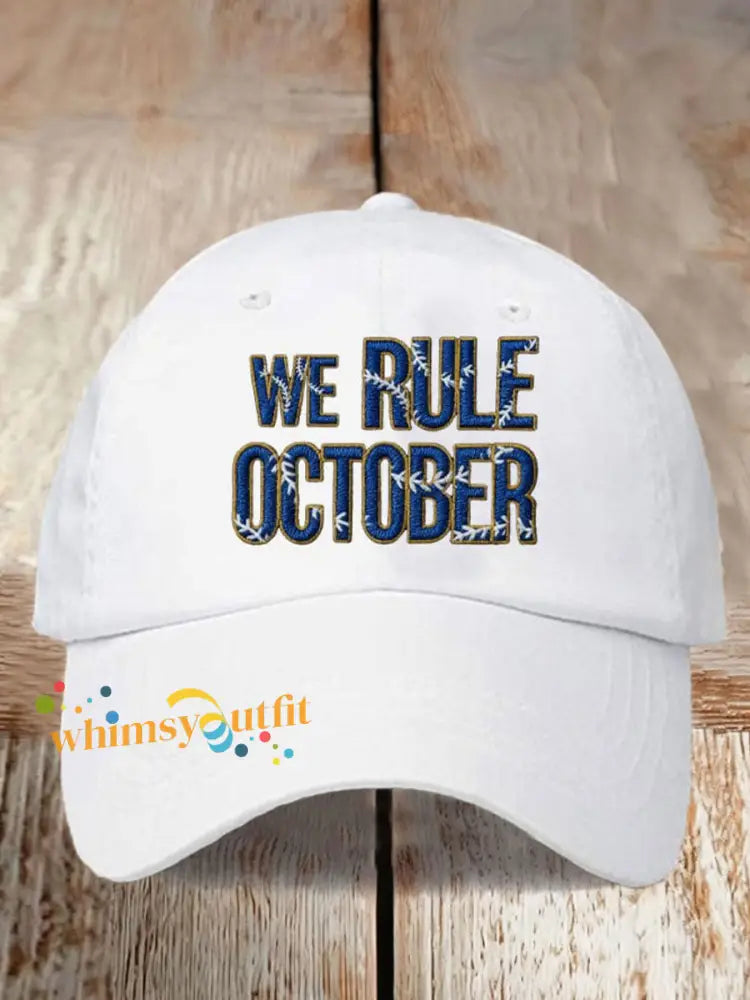 Unisex Baseball Lover Champion Printed Hat White / ONE