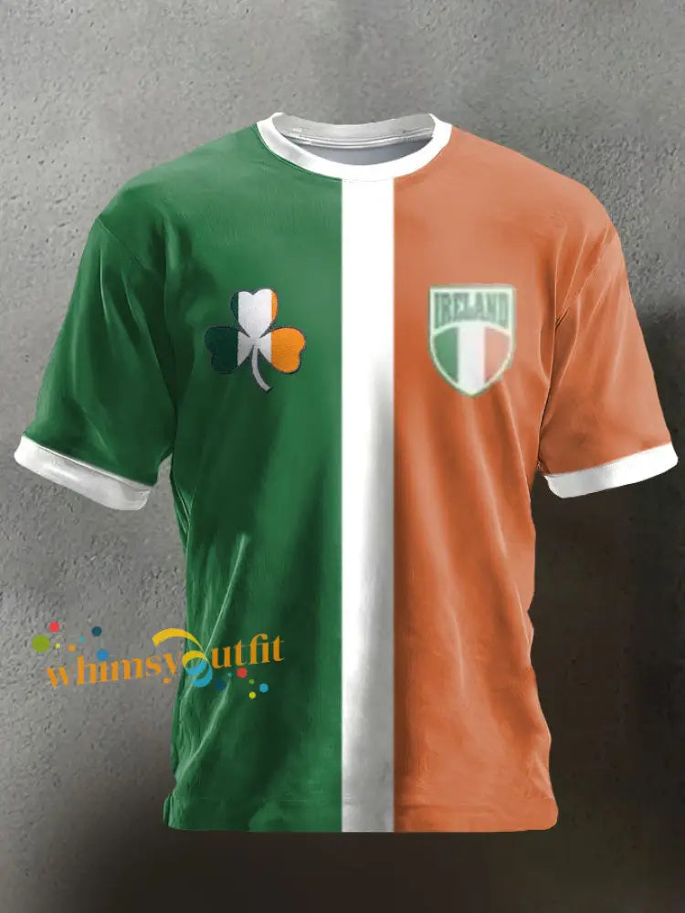 Unisex Ireland Football Lover 2026 Printed T-shirt As picture / S