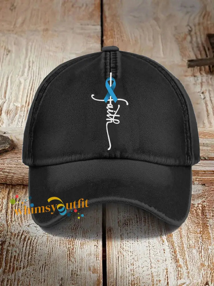 Unisex Prostate Cancer Awareness hat Black / ONE