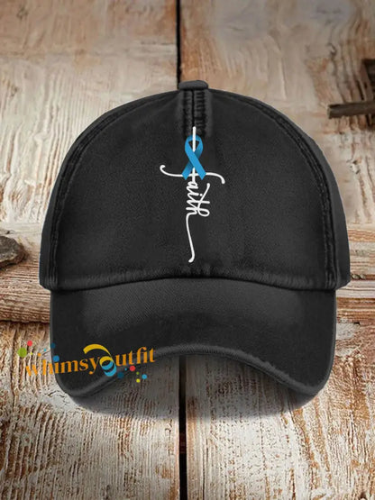 Unisex Prostate Cancer Awareness hat Black / ONE