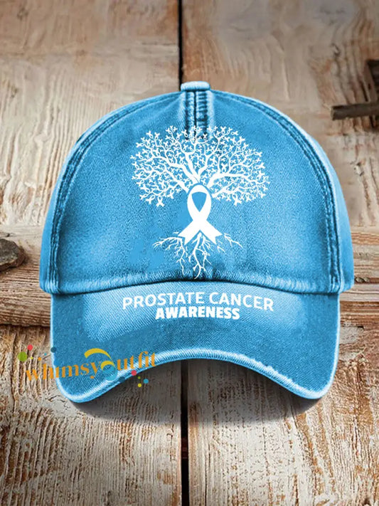 Unisex Prostate Cancer Awareness hat Light Blue / ONE