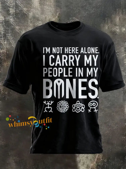 Unisex Puerto Rico Taino Art Proud Printed T-shirt Black / S