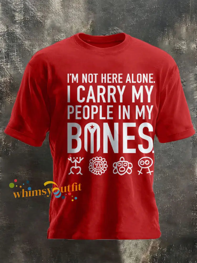 Unisex Puerto Rico Taino Art Proud Printed T-shirt Pure Red / S