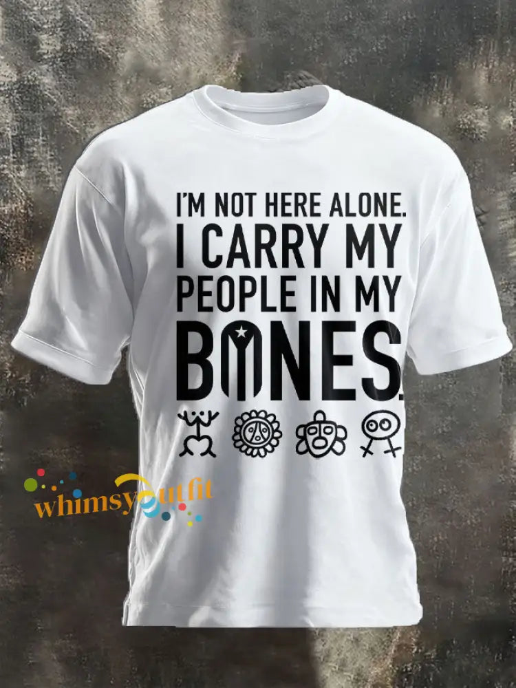 Unisex Puerto Rico Taino Art Proud Printed T-shirt White / S