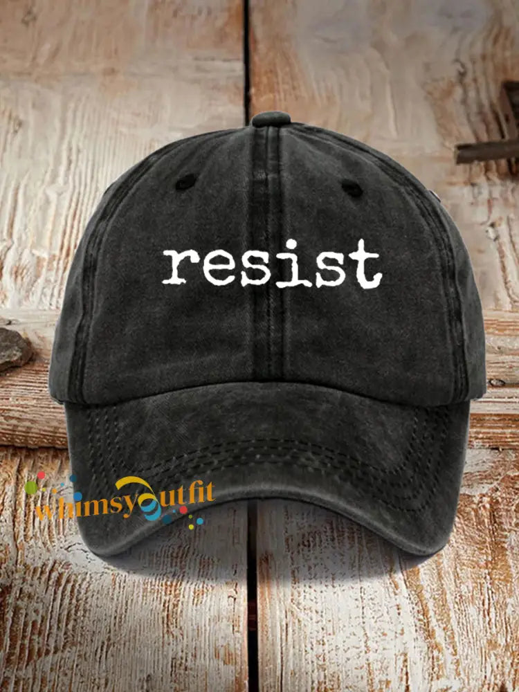 Unisex Resist Hat Black / ONE