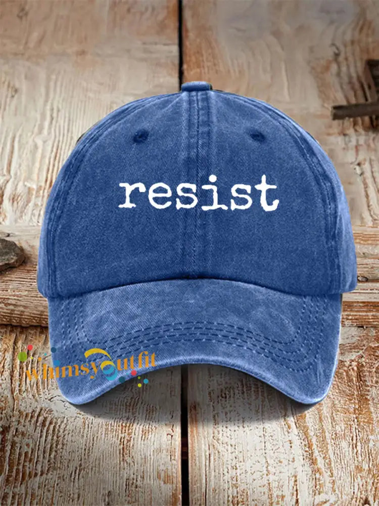 Unisex Resist Hat Blue / ONE