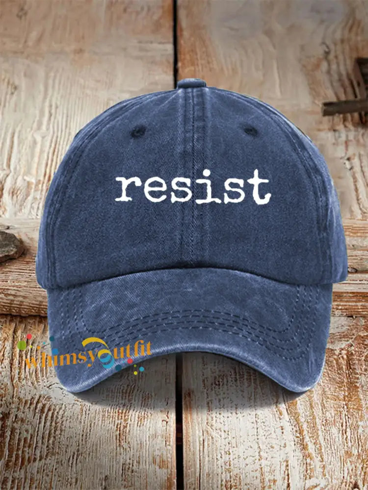 Unisex Resist Hat Navy Blue / ONE