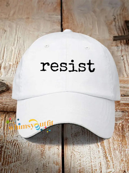 Unisex Resist Hat White / ONE
