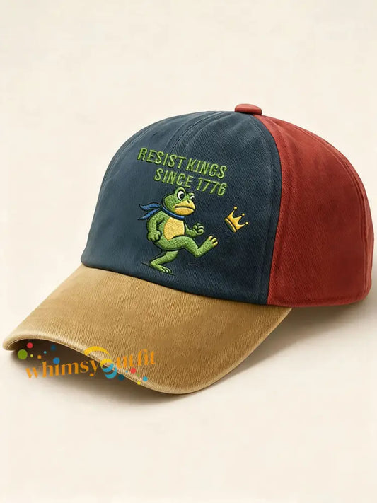 Unisex Resist Kings Since 1776 Print Hat As picture / ONE