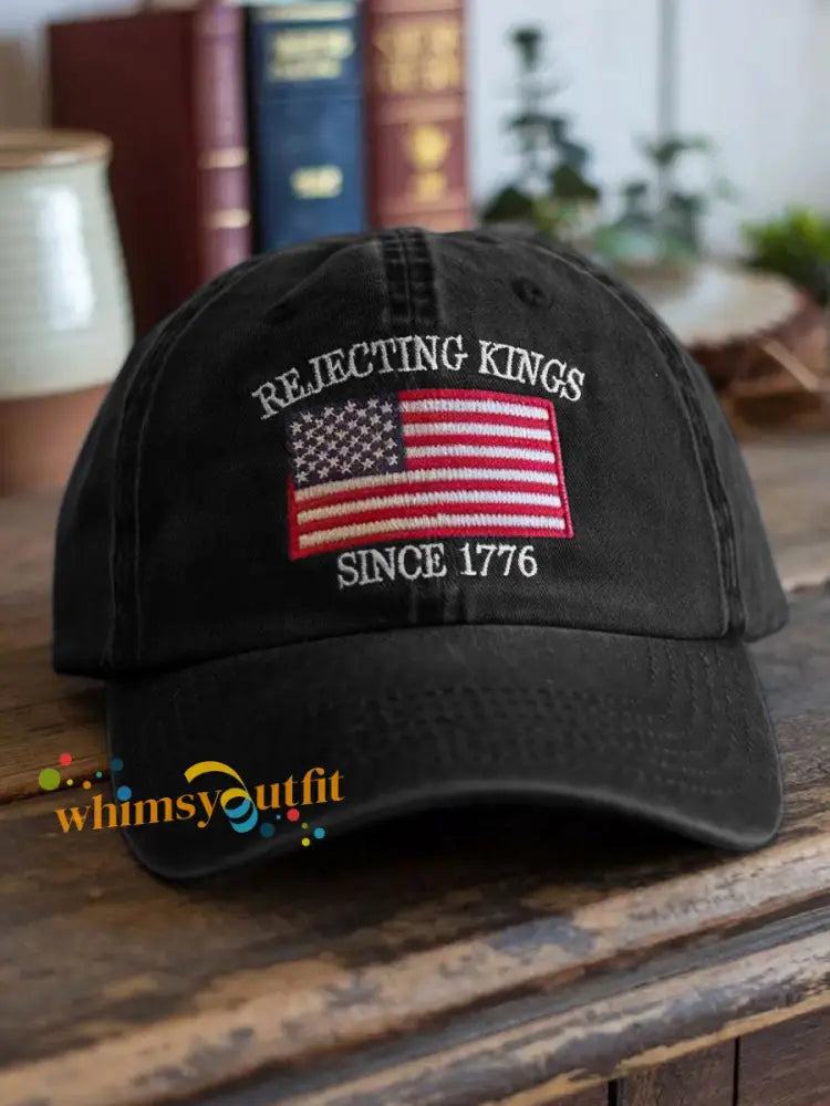 Unisex Resort Hawaiian Design Print Hat Black / ONE