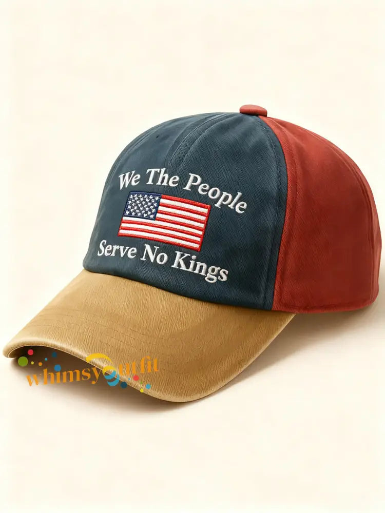 We The People Serve No Kings Cap As picture / ONE