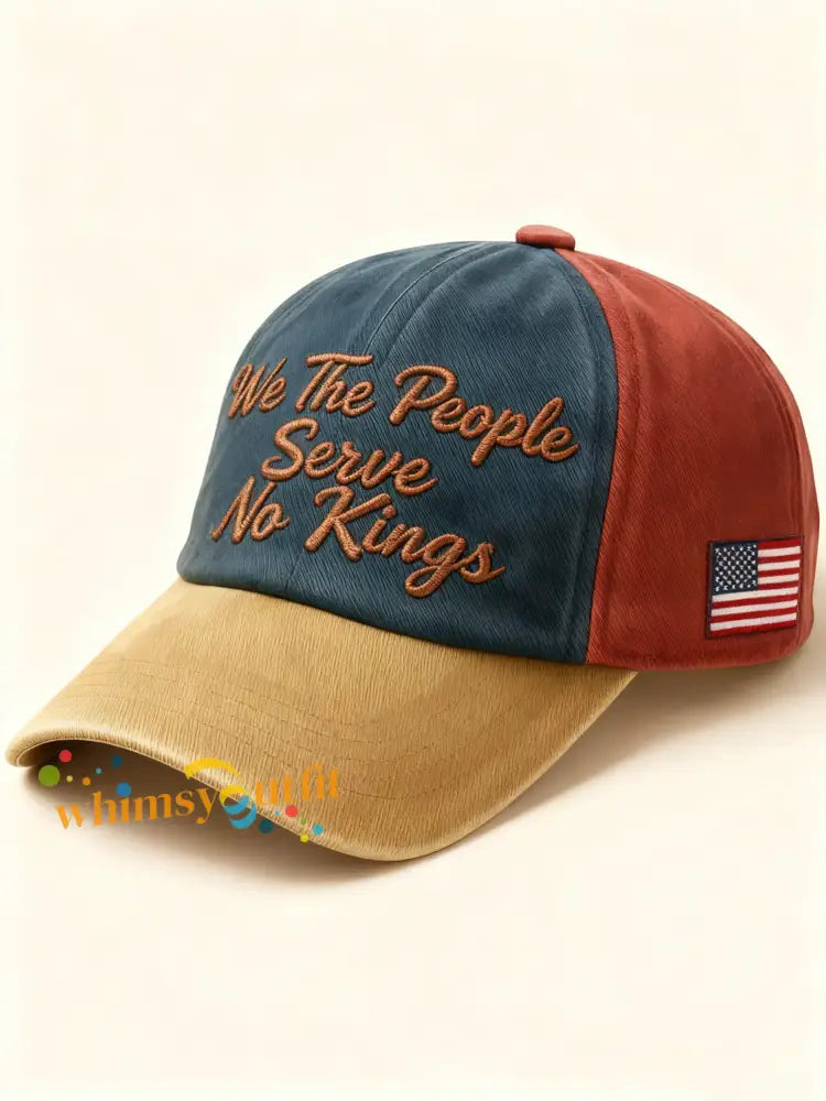 We The People Serve No Kings Cap As picture / ONE