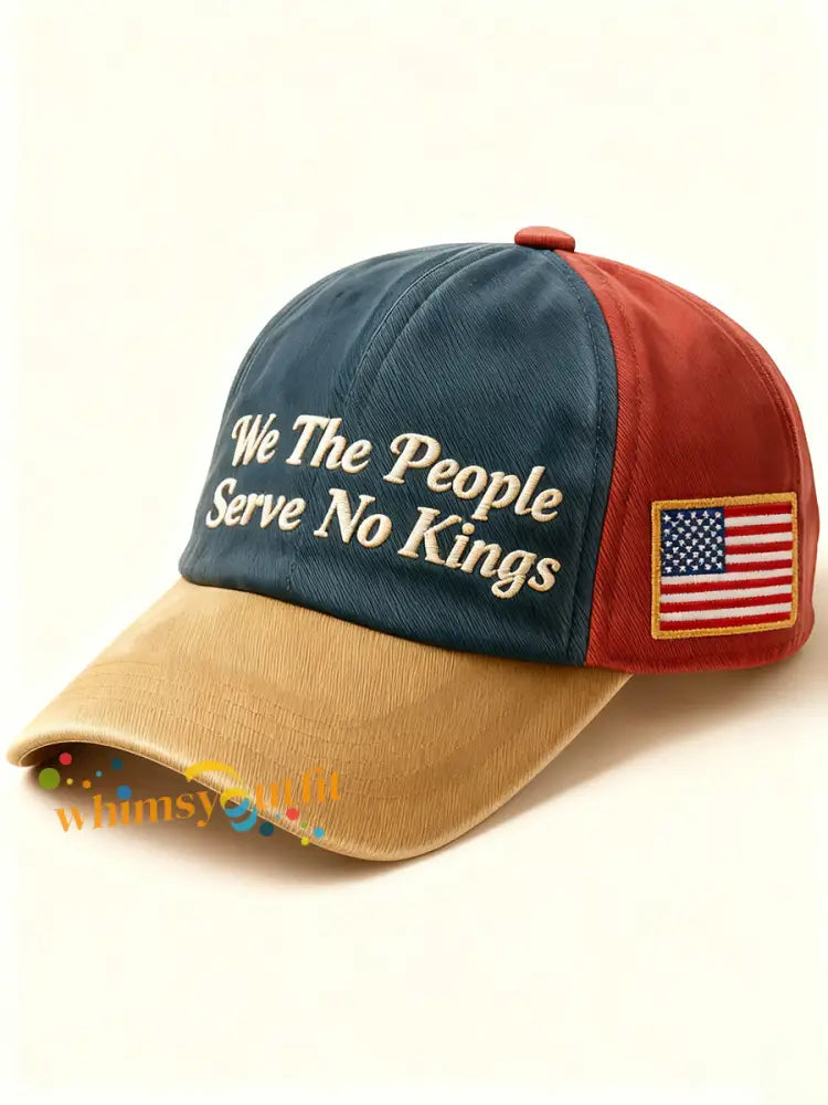We The People Serve No Kings Cap As picture / ONE