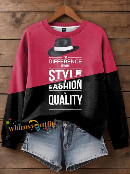 Women’s ashion Legend Quotes Memorial Sweatshirt As picture / S
