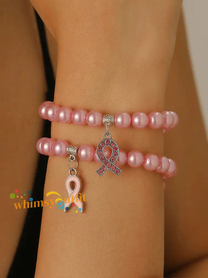 Women’s Breast Cancer Awareness Pink Ribbon Accessories